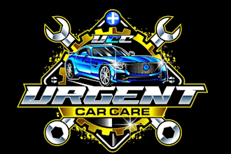 design car shop, automotive logo, car wash, car repair and business cards