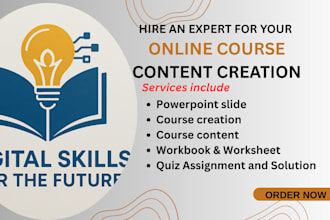design and write professional elearning or coaching course materials