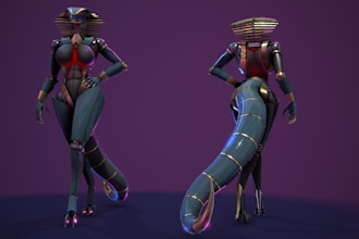 create edit and upload furry avatar vrchat avatar furry nsfw vr anime character