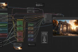 create ai comfy workflows n8n comfy ui workflow lora model stable diffusion