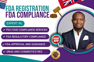 be your fda food labeling compliance consultant and reviewer,  ndc number,  ufi