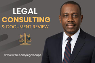 review legal documents and offer professional insights