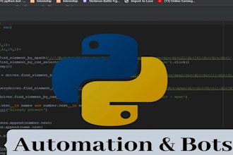 create automated tiktok bot, live streaming bot, instagram api bot, youtube bot