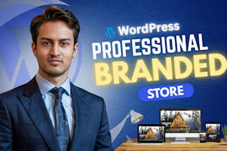 make a luxury brand website with wordpress like top agencies
