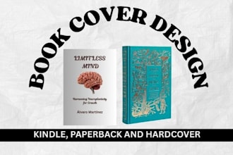 do book cover design and formatting in kindle, paperback, and hardcover formats