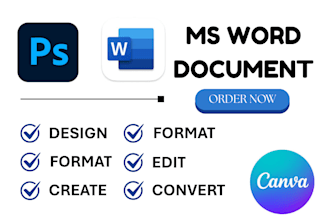 edit, retouch photos, and professionally format your ms word documents