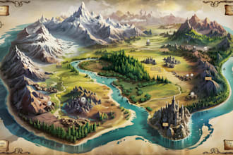 create rpg maps, dungeon dnd battle map, visual graphic novel, pixel tilesets