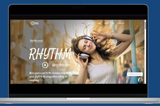 build music artist website dj music website music promotion wordpress website