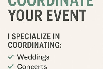 be your expert virtual event planner