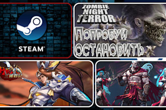 do steam capsule for video game, 3d game poster steam capsule artwork nd banner