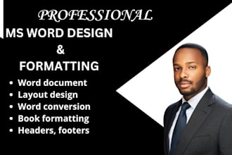 design, format, edit, ms word document layout, power point