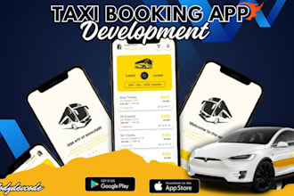 develop taxi booking app, rideshare app, carpool app, lyft, ola, booking website