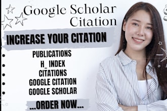 increase google scholar citation, backdated citations