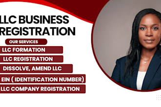 do llc registration with ein for us and non us resident, amend llc, dissolve llc