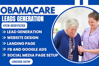 obamacare leads obamacare lead generation landing page obamacare website