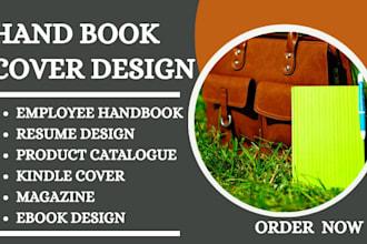 create exceptional employee handbook cover design ebook cover company profile