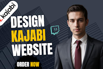 build kajabi website, design kajabi sales funnel landing page, online course