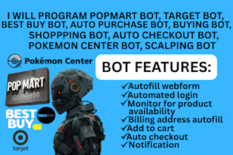 do popmart auto purchase bot, popnow auto buying bot, labubu auto checkout bot
