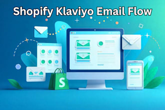 setup shopify klaviyo email marketing sales funnel klaviyo email flows campaign