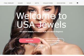 design jewelry store jewelry website shopify store jewelry shopify