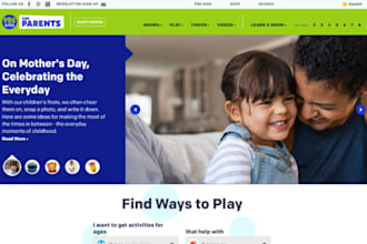 wordpress wix squarespace kindergarten nursery preschool website daycare website