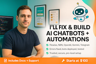 fix flowise ai chatbot  vertex ai bardeen ai n8n io openai gemini bot lindy ai