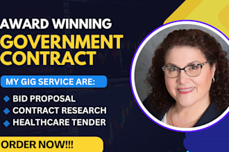 bid and win homecare, healthcare government contract, nemt, bid proposal tender