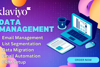do klaviyo data management, klaviyo email marketing automation, sms marketing