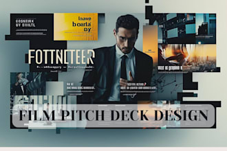 design documentary, screenplay, TV series, lookbook, film pitch deck, posters