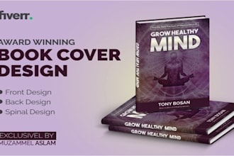 do book formatting and layout design for print and ebook cover design