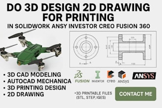 3d photorealistic product modeling, cad design in solidworks, fusion 360 render