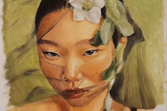 create a custom oil portrait painting from your photo