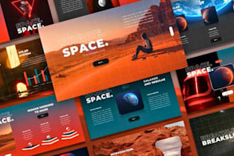 design, redesign and animate your investor film pitch deck movie TV show