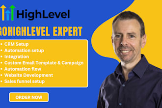 gohighlevel crm setup, automation, cold email campaigns, lead management, funnel