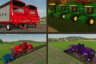 make custom mods for farming simulator fs19 fs22 fs25 cars trucks maps or tools
