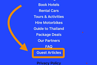 publish an article with dofollow links on my travel site