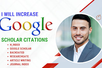 backdate google scholar citation by referencing published articles and journals