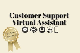 be your experienced email and live chat customer support agent