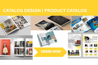 design product catalog, catalogue, brochure  lookbook, and magazine design
