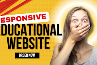design educational website ims website elearning website education website