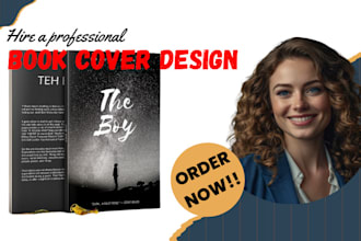 design a minimalist ebook cover design, paperback design for amazon KDP