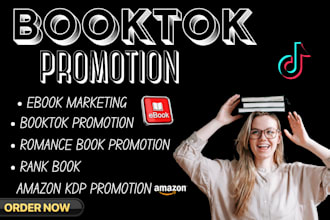 promote your romance ebook or book on my booktok tiktok