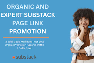 do organic substack promotion, substack page link promotion to active audience