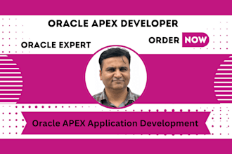 design and develop oracle apex applications with responsive UI