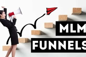 create your full clickfunnels gohighlevel mlm automation funnel system