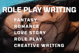 professionally write a role play love letter role play story to any length