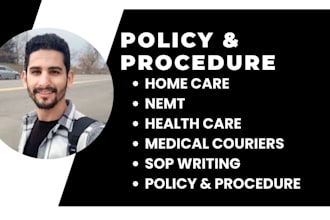 create audit ready sops and  policies for home care and nemt