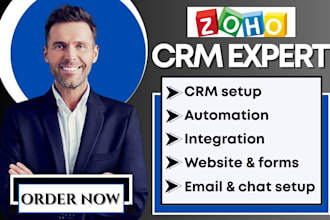 setup zoho crm workflow zoho one desk salesiq recruit zoho flows zoho automation