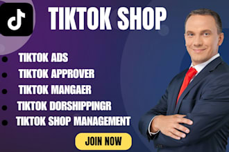 fix tik tok shop, manage tiktok shop, set up tiktok shop dropshipping marketing