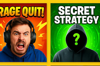 design viral thumbnails for faceless youtube automation channels